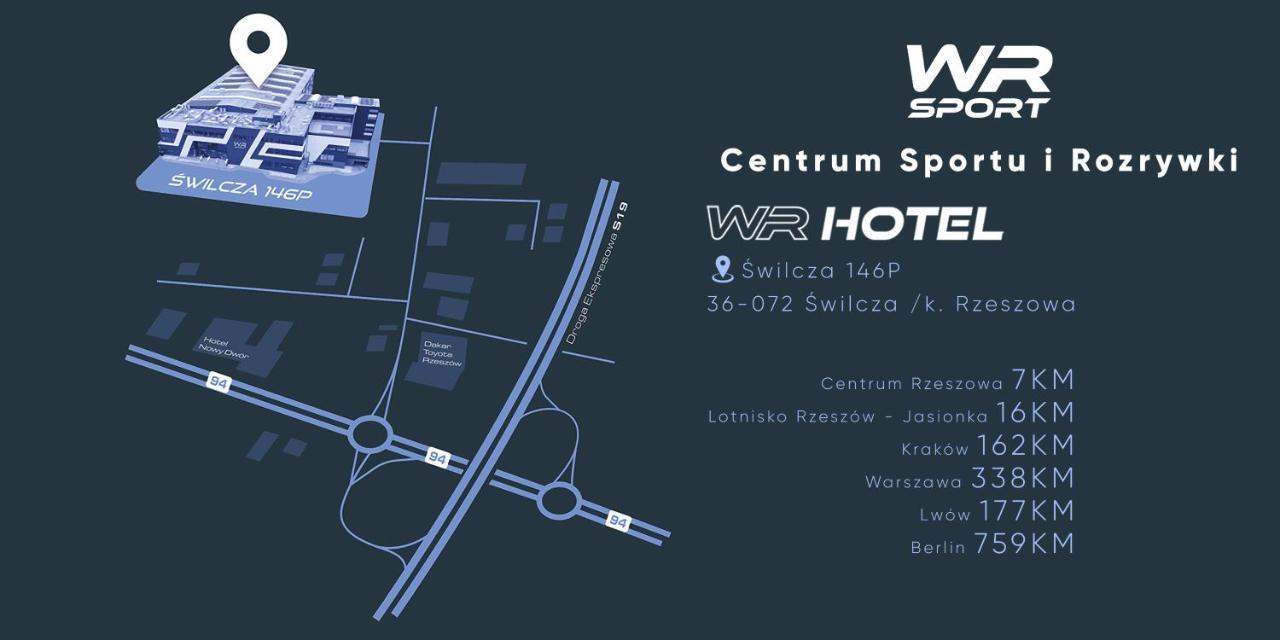 Wr Sport Hotel & Spa - Centrum Sportu I Rozrywki Świlcza Exterior foto